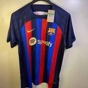 FC Barcelona 2022/2023 Men’s Home Soccer Jersey Size X-Large